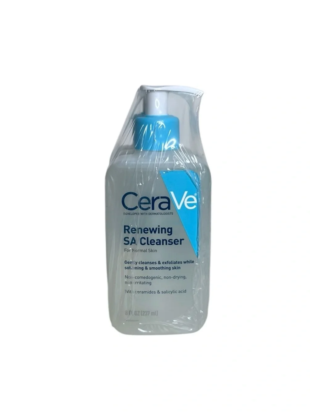 (3) CeraVe Renewing SA Cleanser Salicylic Acid Face Wash 8 FL.OZ Bunde of 3